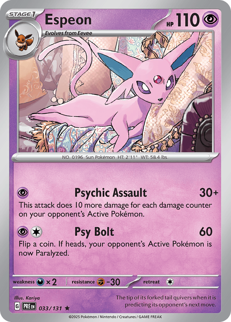 Prismatic Evolutions - Espeon