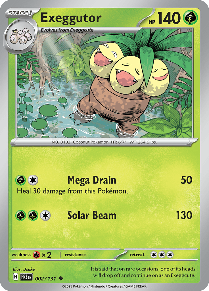 Prismatic Evolutions - Exeggutor