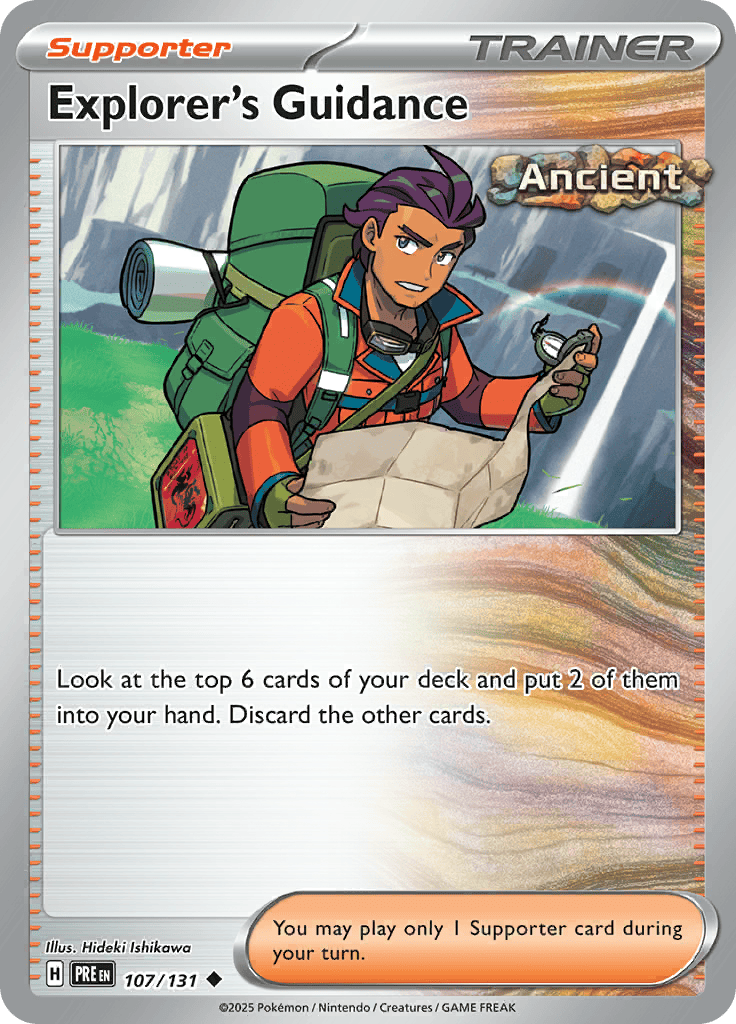 Prismatic Evolutions - Explorer's Guidance