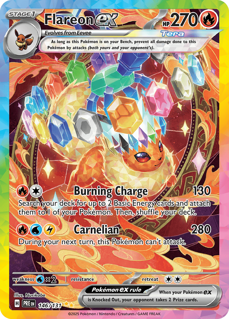 Prismatic Evolutions - Flareon Ex