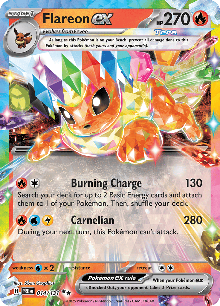 Prismatic Evolutions - Flareon Ex