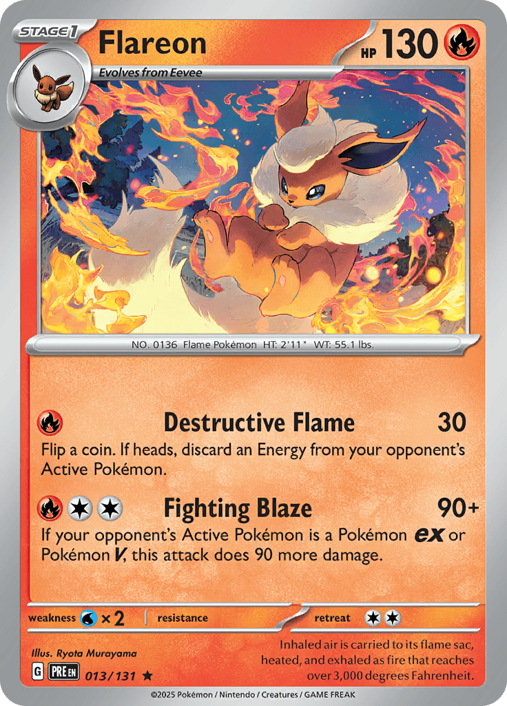 Prismatic Evolutions - Flareon