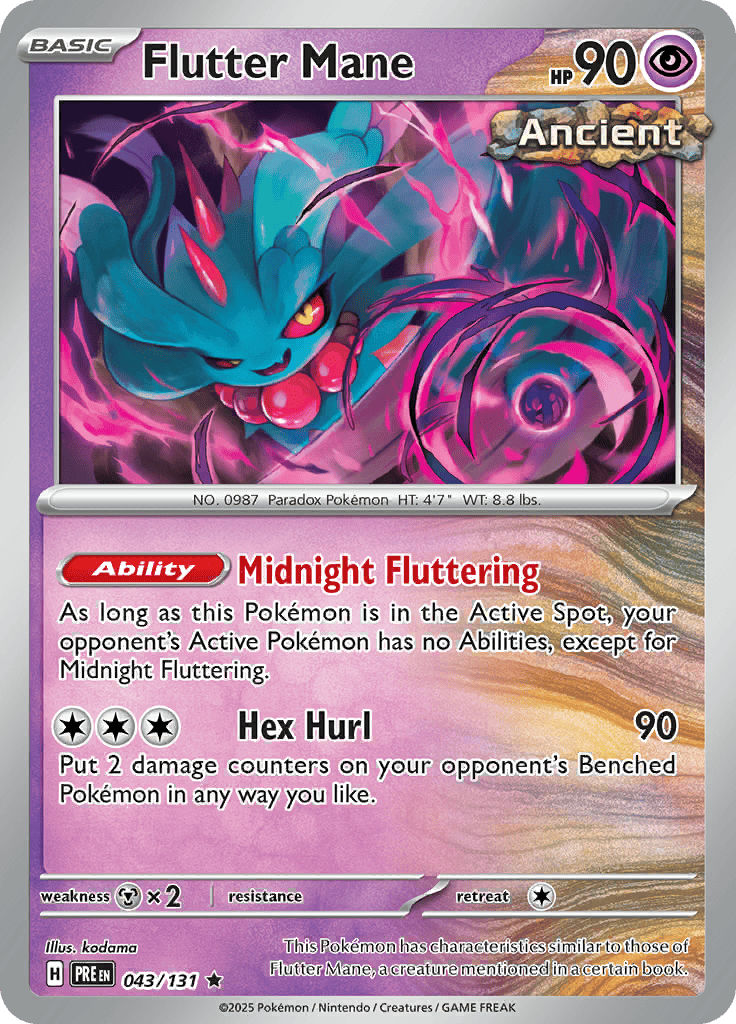 Prismatic Evolutions - Flutter Mane