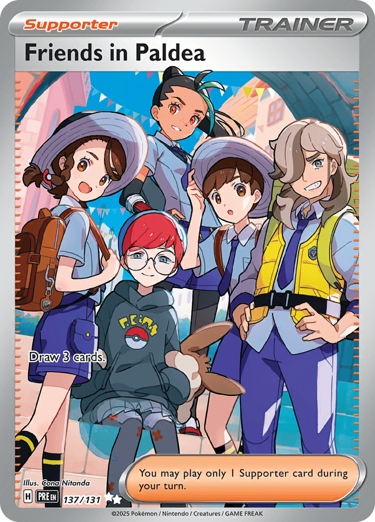 Prismatic Evolutions - Friends In Paldea
