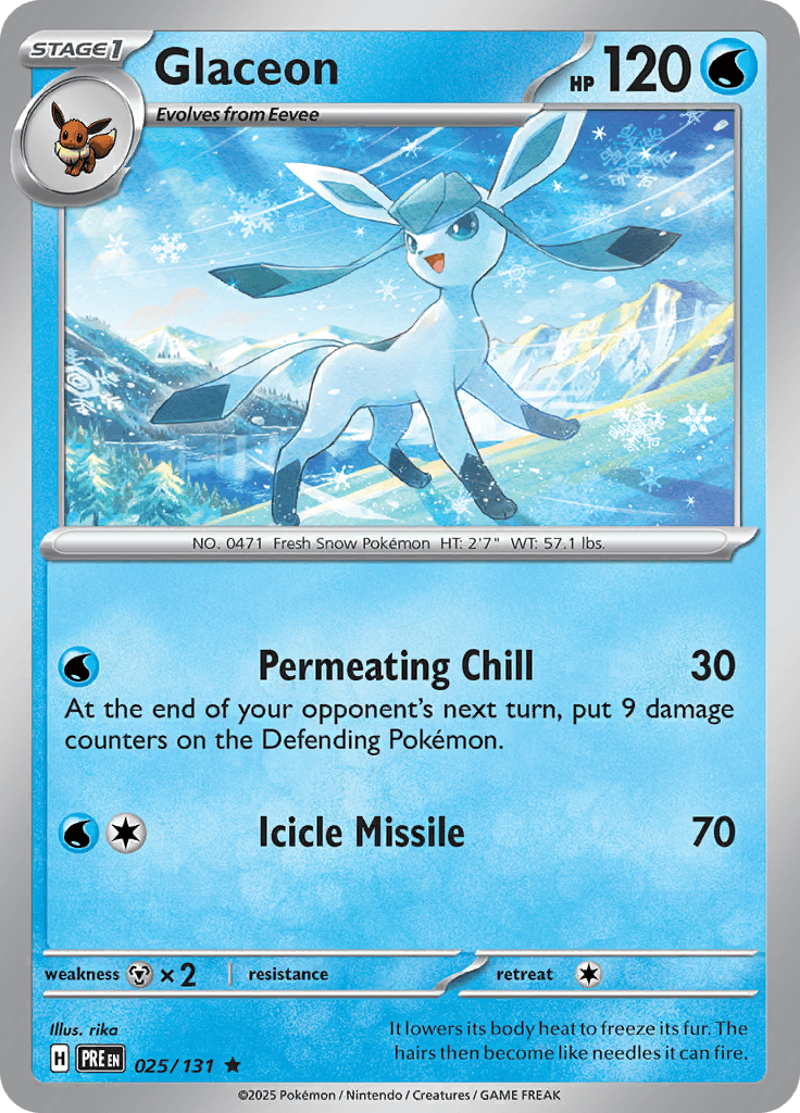 Prismatic Evolutions - Glaceon
