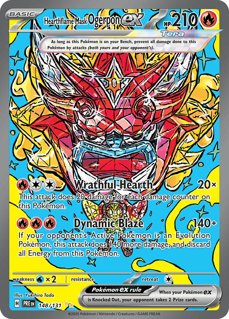 Prismatic Evolutions - Mask Ogerpon Ex