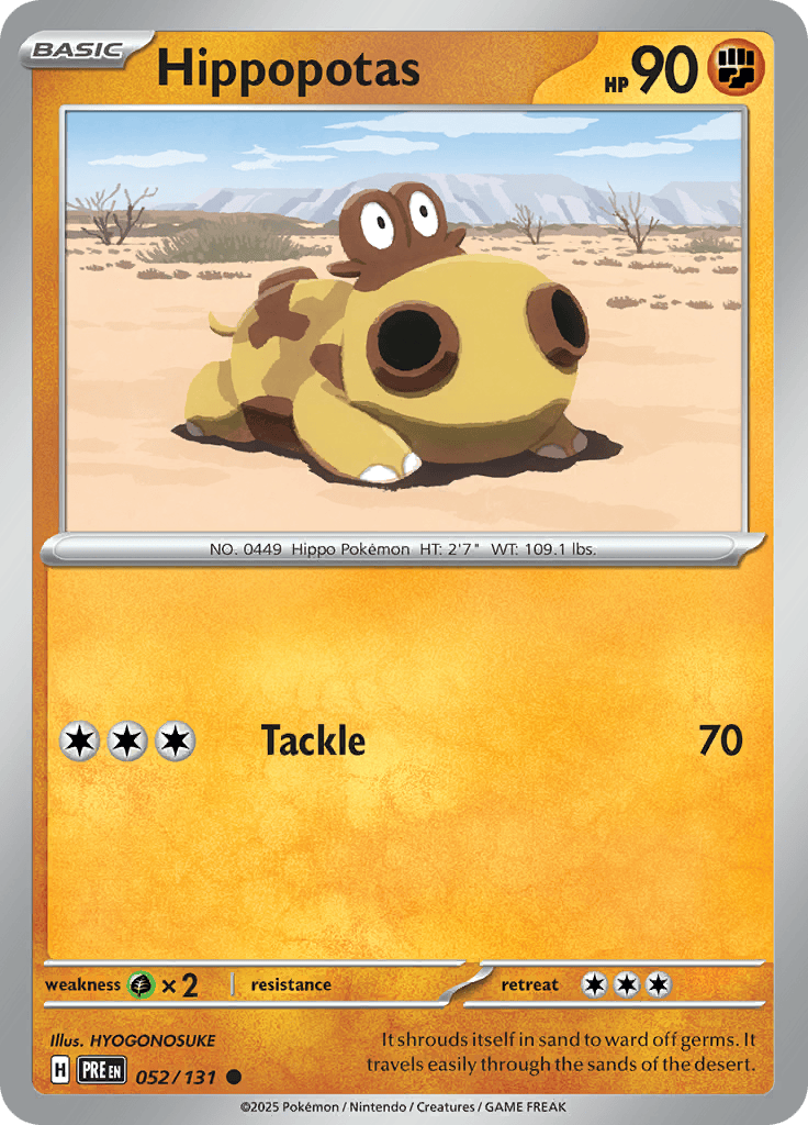 Prismatic Evolutions - Hippopotas