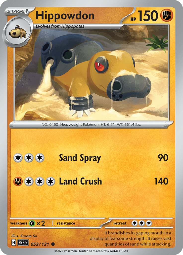 Prismatic Evolutions - Hippowdon