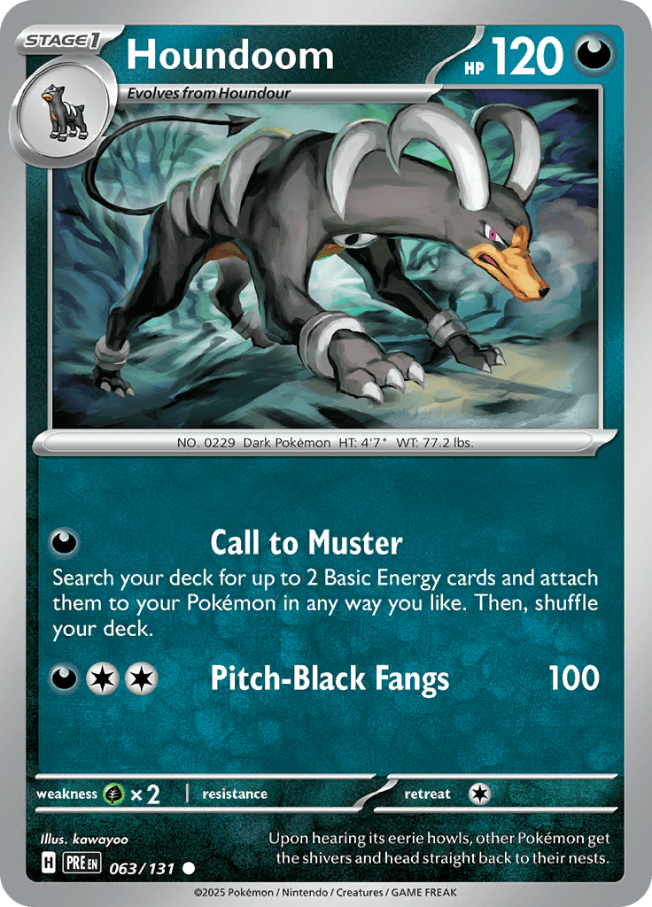 Prismatic Evolutions - Houndoom