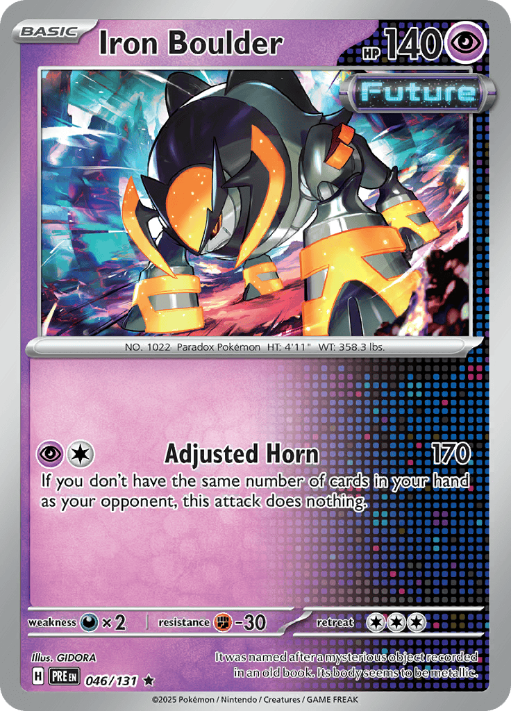Prismatic Evolutions -  Iron Boulder