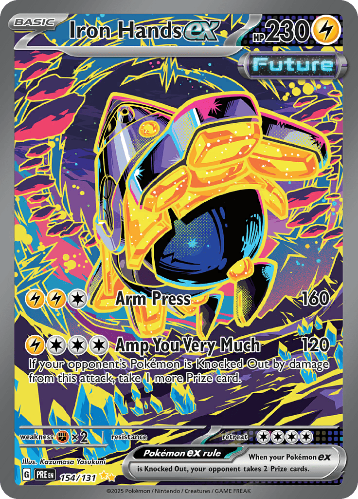 Prismatic Evolutions - Iron Hands Ex