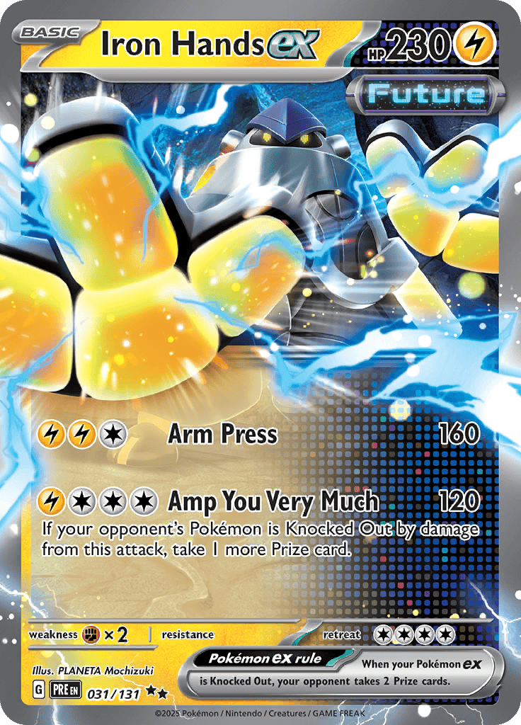 Prismatic Evolutions - Iron Hands Ex