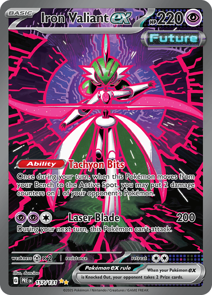 Prismatic Evolutions - Iron Valiant Ex
