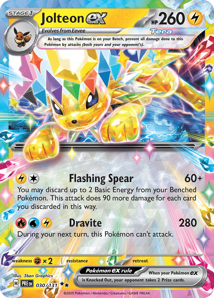 Prismatic Evolutions - Jolteon Ex
