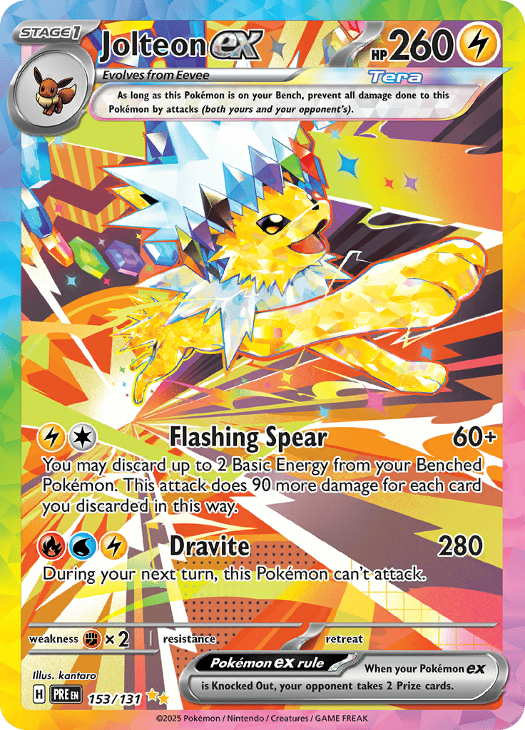 Prismatic Evolutions - Jolteon Ex