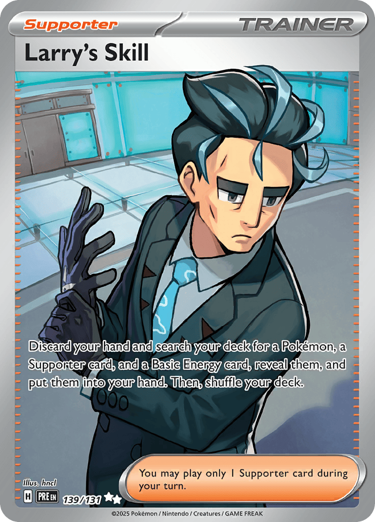 Prismatic Evolutions - Larry's Skill
