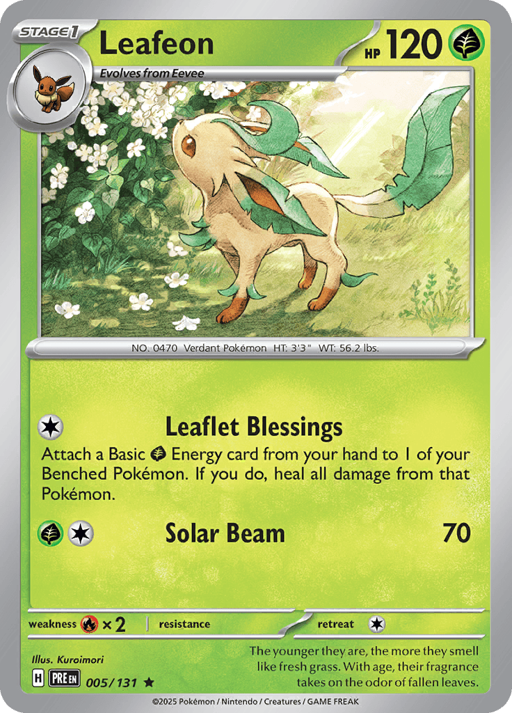 Prismatic Evolutions - Leafeon