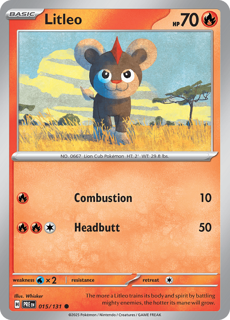 Prismatic Evolutions -  Litleo