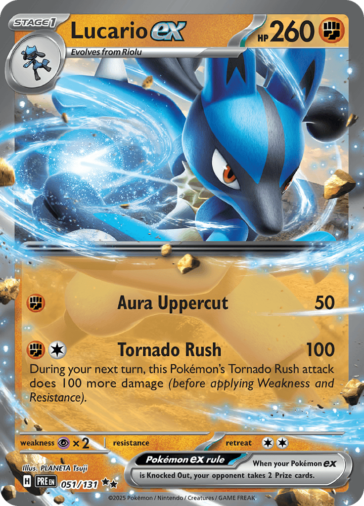 Prismatic Evolutions - Lucario Ex