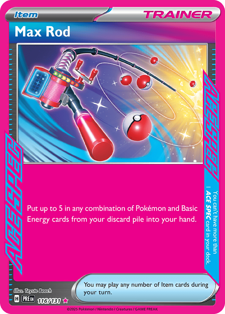 Prismatic Evolutions - Max Rod