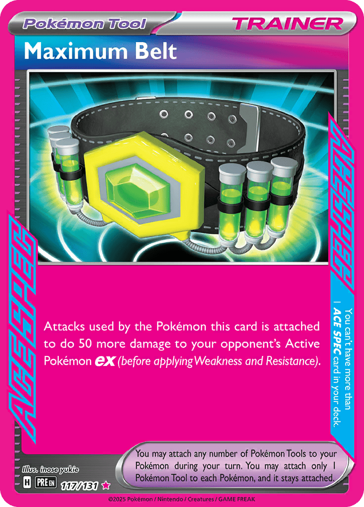 Prismatic Evolutions - Maximum Belt
