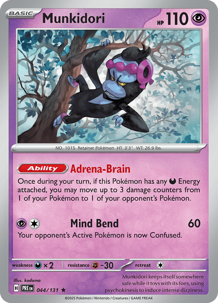 Prismatic Evolutions - Munkidori