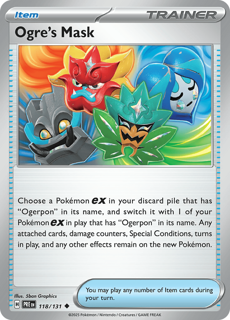 Prismatic Evolutions - Ogre's Mask