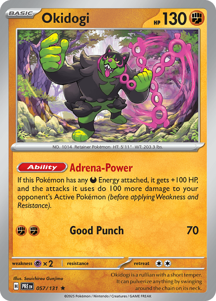 Prismatic Evolutions - Okidogi