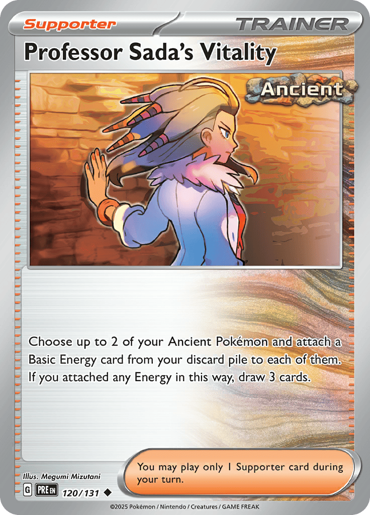 Prismatic Evolutions - Professor Sada's Vitality