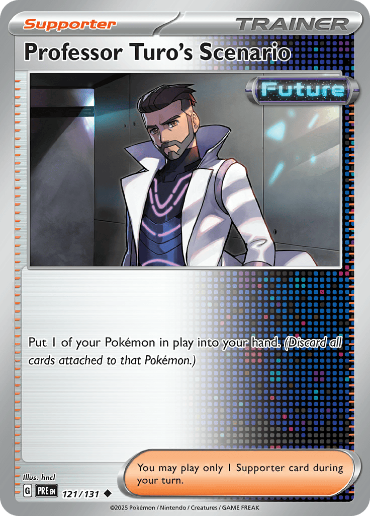 Prismatic Evolutions - Professor Turo's Scenario