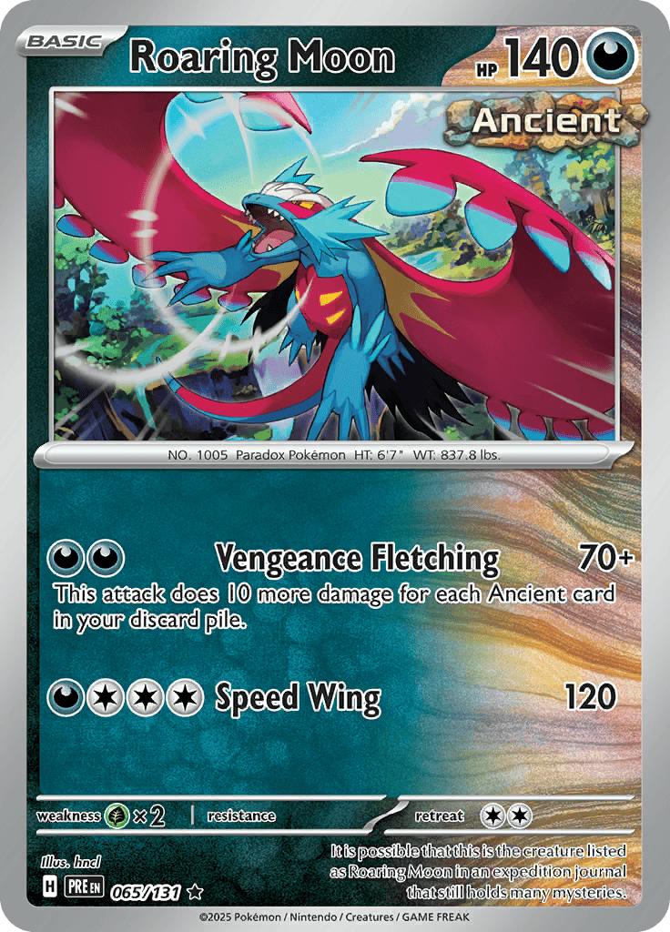 Prismatic Evolutions - Roaring Moon