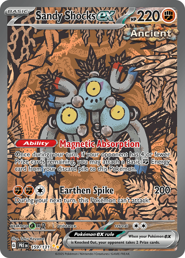 Prismatic Evolutions - Sandy Shocks Ex