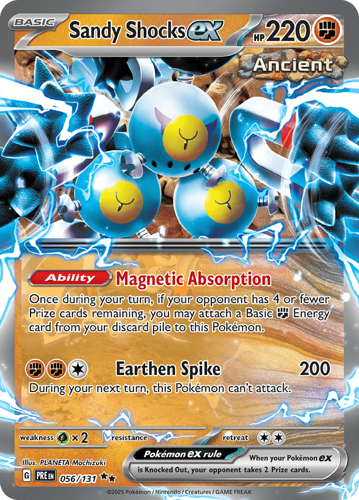 Prismatic Evolutions - Sandy Shocks Ex