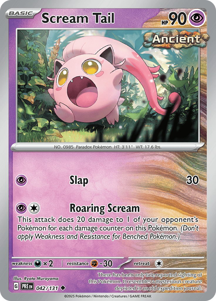Prismatic Evolutions - Scream Tail