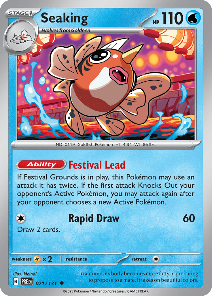 Prismatic Evolutions - Seaking