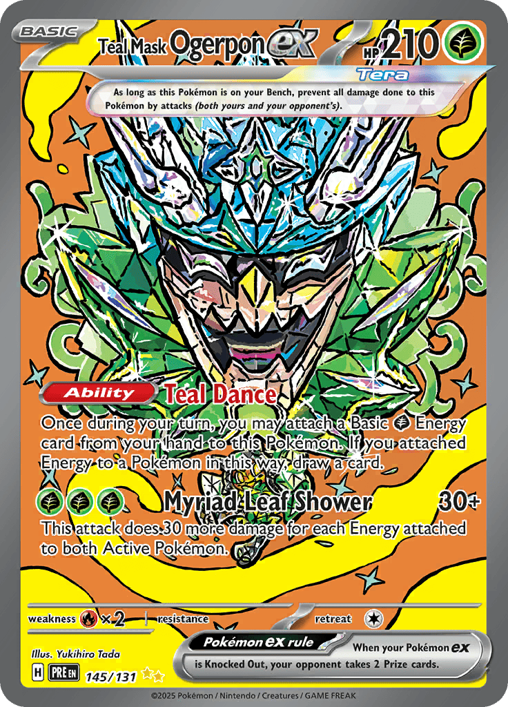 Prismatic Evolutions - Teal Mask Ogerpon Ex
