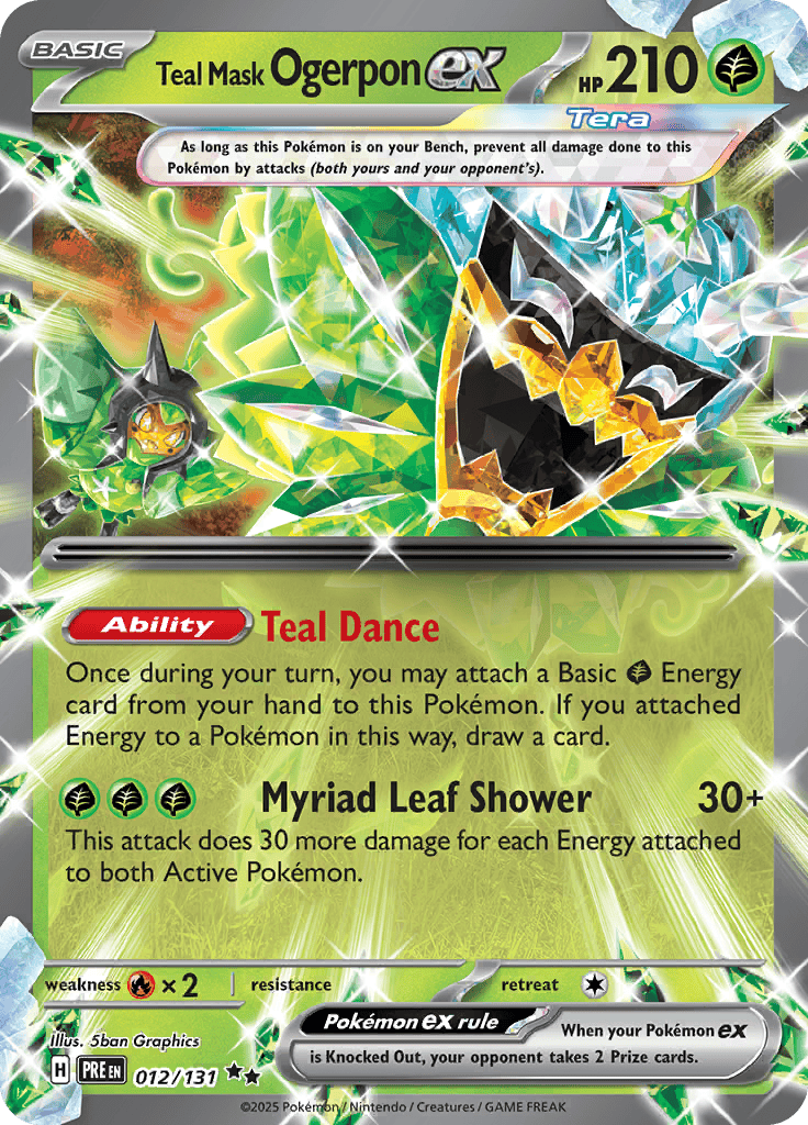 Prismatic Evolutions - Teal Mask Ogerpon Ex