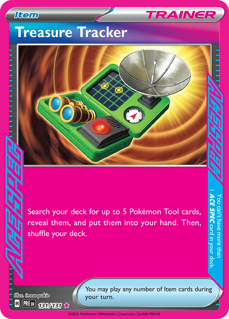 Prismatic Evolutions - Treasure Tracker