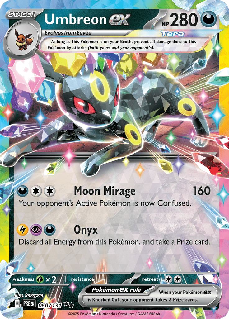 Prismatic Evolutions - Umbreon Ex