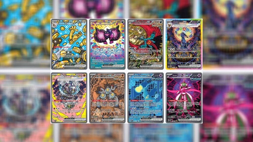 Special Illustration Cards From Pokemon Scarlet And Violet Prismatic Evolutions