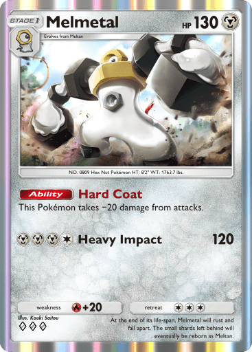 Melmetal Card From Pokemon Tcg Pocket Genetic Apex