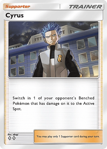 Cyrus Card From Space-Time Smackdown