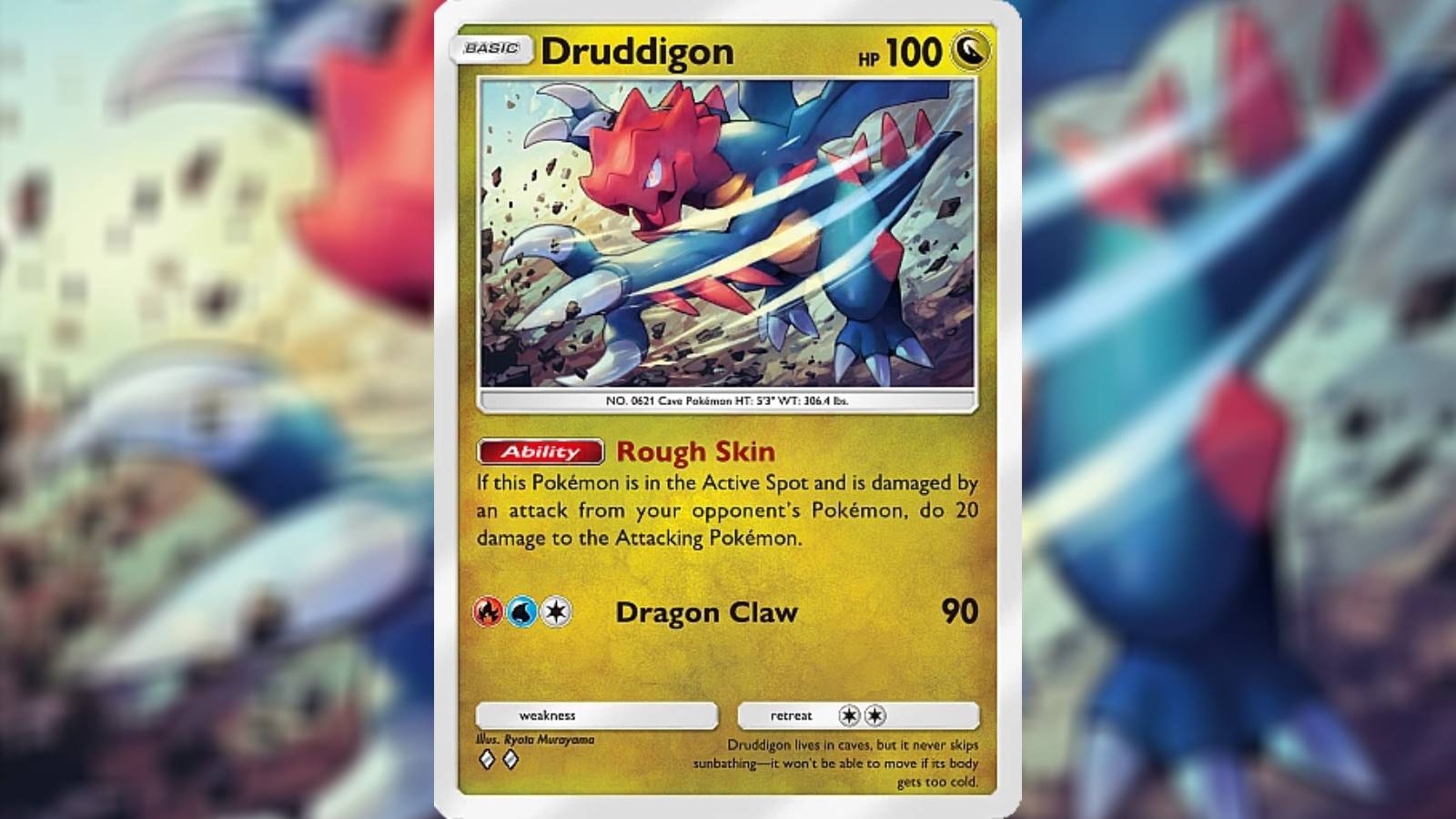 Druddigon card in Pokemon TCG Pocket