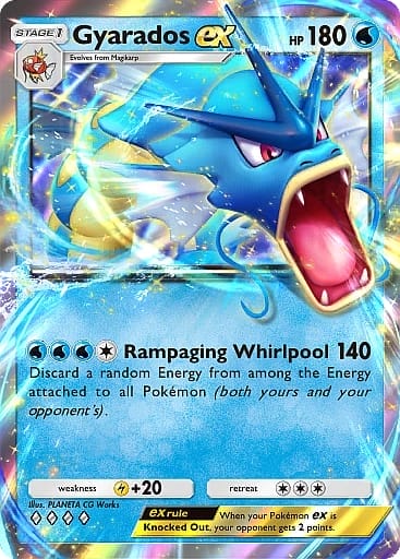 Gyarados Ex From Mythical Island Set
