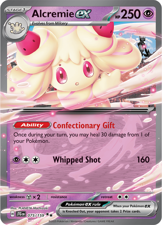 Pokemon Scarlet &Amp; Violet  - Journey Together - Alcremie Ex