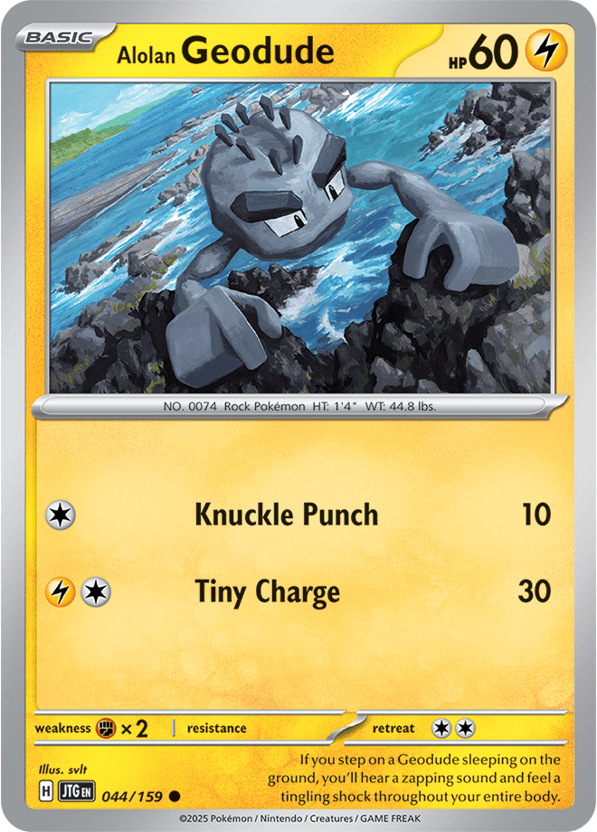 Pokemon Scarlet &Amp; Violet - Journey Together - Alolan Geodude