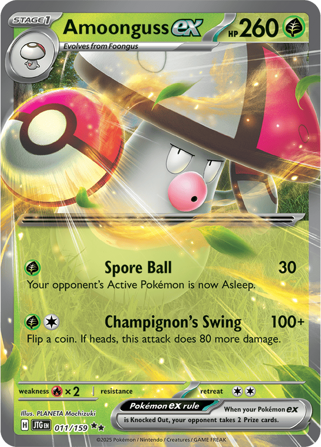 Pokemon Scarlet &Amp; Violet - Journey Together - Amoonguss Ex
