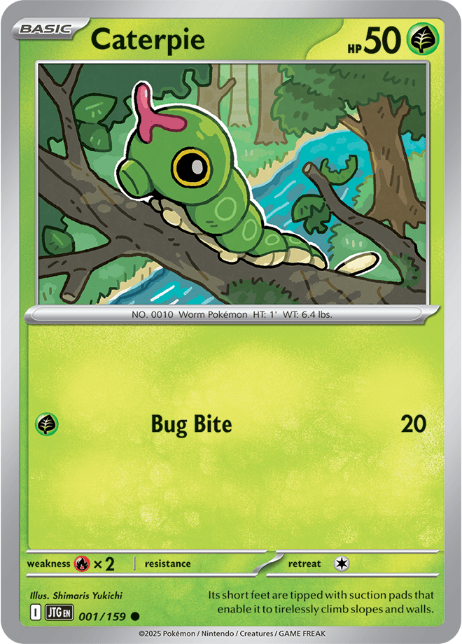 Pokemon Scarlet &Amp; Violet - Journey Together - Caterpie