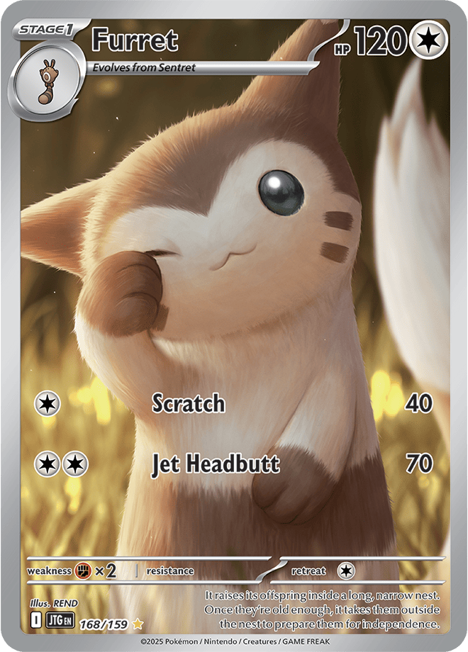 Pokemon Scarlet &Amp; Violet - Journey Together - Furret