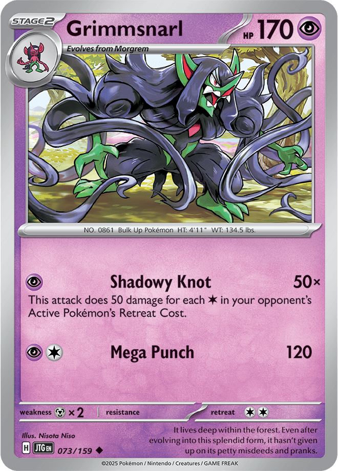 Pokemon Scarlet &Amp; Violet - Journey Together - Grimmsnarl